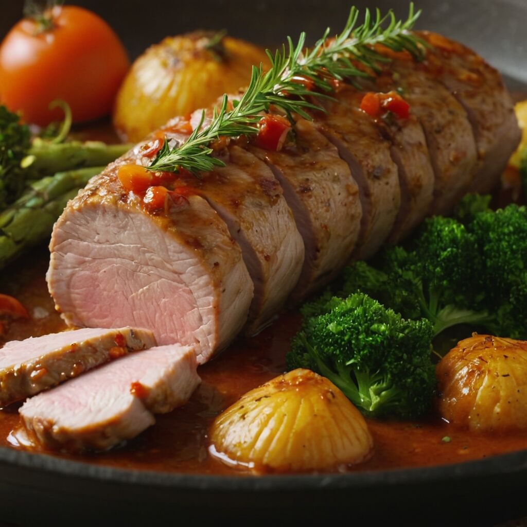 Schweinefilet im Backofen mit Soße: Ein einfaches Rezept für saftigen Genuss