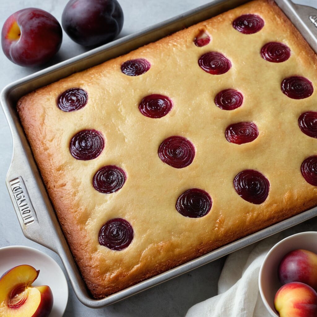 Schneller Pflaumenkuchen vom Blech: Ein einfacher Rührteig für jeden Anlass